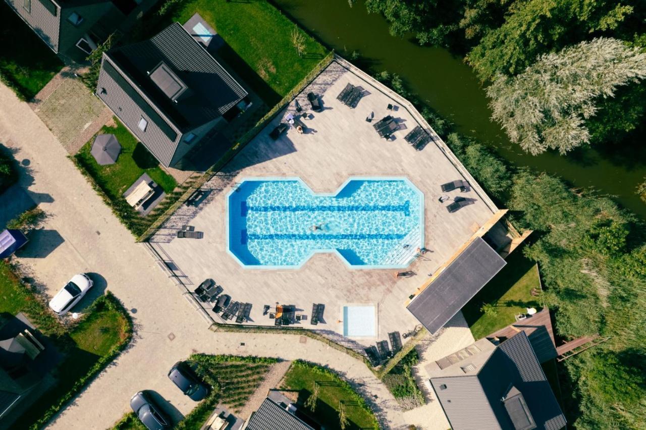 Chalet 575 Op Recreatiepark De Wielen Sint Maarten Eksteriør billede